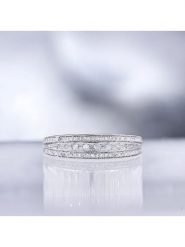 DIAMOND & CO Złoty pierścionek "Ces moments Ã nous" z diamentami rozmiar: 56. Szare pierścionki damskie Diamond & Co, z diamentem, złote. Za 1,500.99 zł.