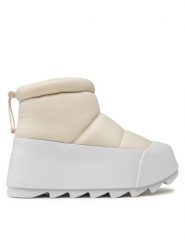 United Nude Botki Polar Bootie II 10778798125 Beżowy. Brązowe botki damskie United Nude, z materiału, bez obcasa, na koturnie, bez zapięcia. Za 1,379.00 zł.