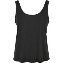 Damski tank top Urban Classics modal loose top. Czarne topy damskie Urban Classics, bez wzorów, bez kołnierzyka. Za 102.50 zł.