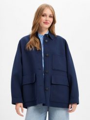 Weekend Max Mara kurtka z czystej wełny Kobiety wełna ze strzyży niebieski, 38. Niebieskie kurtki damskie Weekend Max Mara, bez wzorów, z wełny, bez kaptura. Za 2,449.95 zł.