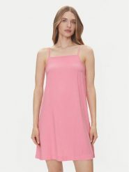 JJXX Sukienka letnia Breeze 12269732 Różowy Loose Fit. Czerwone sukienki damskie JJXX, na lato, xs, bez wzorów, z wiskozy, bez kołnierzyka, bez ramiączek. Za 149.99 zł.