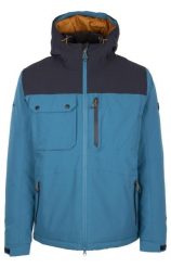 Trespass Eastwell - męska pikowana kurtka Bondi Blue. Niebieskie kurtki męskie Trespass, na zimę, l, bez wzorów, bez kaptura. Za 444.90 zł.