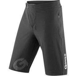 Szorty Gonso Sitivo. Czarne szorty sportowe męskie Gonso, s, z materiału, rowerowe. Za 638.50 zł.