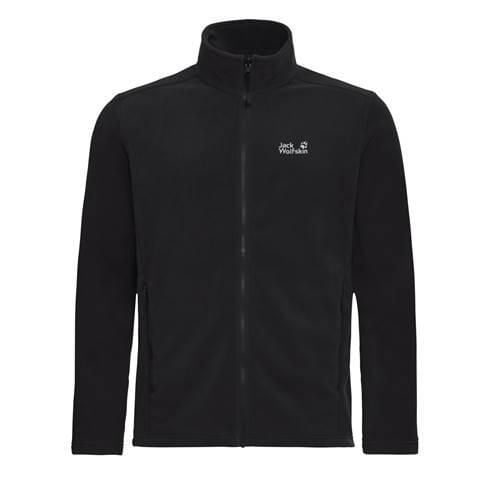 Bluza sportowa męska Jack Wolfskin Taunus 200. Czarne bluzy sportowe męskie Jack Wolfskin, bez wzorów, biznesowe, bez kołnierzyka, bez ramiączek. Za 486.00 zł.