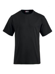 Clique Classic-T męski t-shirt z czesanej, wstępnie skurczonej bawełny – black. Czarne t-shirty męskie CLIQUE, m, bez wzorów, z bawełny, bez kołnierzyka. Za 94.49 zł.