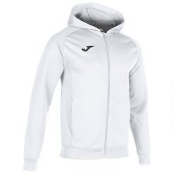 Kurtka z kapturem Joma Menphis. Białe kurtki męskie Joma, s, bez wzorów, prążkowane, z kapturem. Za 320.50 zł.