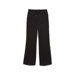 Damskie wygodne spodnie HER o prostym kroju z wysokim stanem PUMA Black. Czarne spodnie materiałowe damskie Puma, bez wzorów, sportowe, z podwyższonym stanem. Za 269.00 zł.