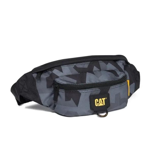 Torba biodrowa Raymond Caterpillar MILLENNIAL CLASSIC Black/Grey Fractal Camo. Czarne torebki klasyczne damskie CATerpillar, bez wzorów, bez dodatków. Za 109.00 zł.