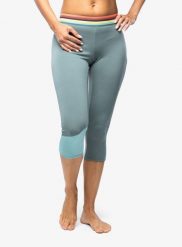 Legginsy termiczne damskie Ortovox Fleece Light Short Pants. Zielone legginsy damskie ORTOVOX, s, bez wzorów, z elastanu. Za 429.99 zł.