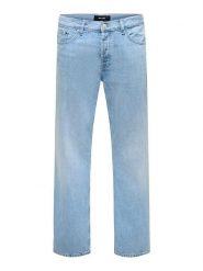 ONLY & SONS Dżinsy - Straight fit - w kolorze błękitnym rozmiar: W30/L30. Niebieskie jeansy męskie Only & Sons. Za 119.95 zł.