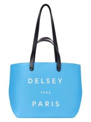 Delsey Torebka "Croisiere" w kolorze błękitnym - 37 x 26 x 20 cm rozmiar: onesize. Niebieskie torebki klasyczne damskie Delsey, bez wzorów, z materiału, bez dodatków. Za 241.56 zł.
