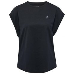 Koszulka damska Hummel Relaxed. Szare t-shirty damskie HUMMEL, m, bez wzorów, z bawełny, bez kołnierzyka. Za 147.50 zł.