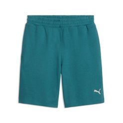 Szorty Puma Essential Elevated Relaxed. Zielone szorty męskie Puma, bez kołnierzyka. Za 250.00 zł.
