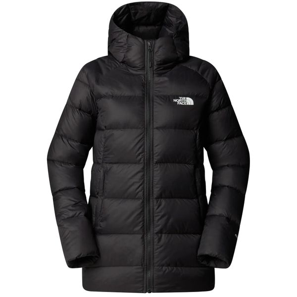 Kurtka sportowa damska Hyalite Down Parka. Czarne parki damskie The North Face, na zimę, bez wzorów, z nylonu. Za 949.99 zł.