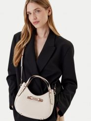 Guess Torebka Lefia HWBG96 44050 Biały. Białe torebki klasyczne damskie Guess, z aplikacjami, ze skóry, bez dodatków. Za 309.99 zł.