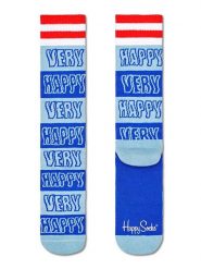 Happy Socks Skarpety "Happy stripe" w kolorze niebieskim rozmiar: 36-40. Niebieskie skarpetki męskie Happy Socks, bez wzorów. Za 30.99 zł.