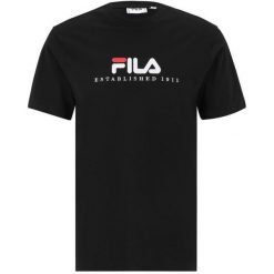T-shirt Męski Bedburg. Czarne t-shirty męskie Fila, l, bez wzorów, bez kołnierzyka. Za 138.99 zł.