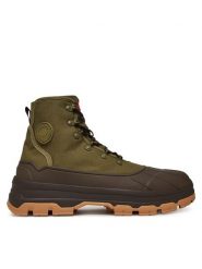 Hunter Trapery HFRM0053251 Zielony. Zielone buty zimowe męskie Hunter, z tworzywa sztucznego, bez zapięcia. Za 649.99 zł.