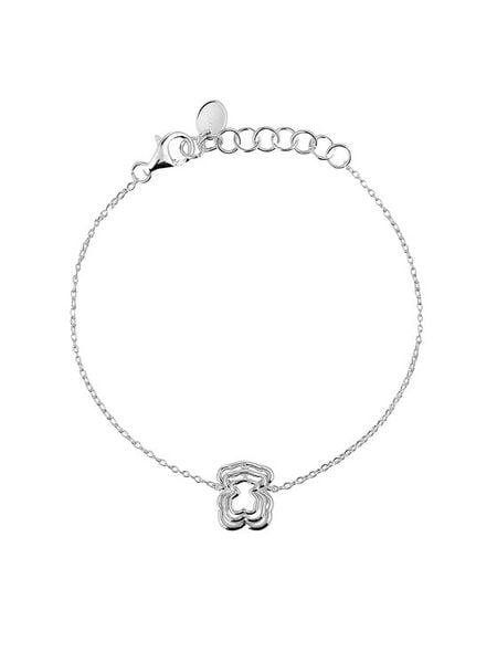 TOUS Bransoletka Bickie 1004342200 Srebrny. Szare bransoletki damskie Tous, srebrne. Za 209.99 zł.