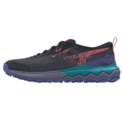 Damskie buty trailowe Mizuno Wave Ibuki 5. Niebieskie obuwie do biegania damskie Mizuno, mizuno wave. Za 319.99 zł.