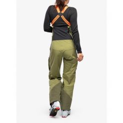 Spodnie skiturowe damskie Ortovox 3L Deep Shell Bib Pants. Zielone spodnie dresowe damskie ORTOVOX, bez wzorów, sportowe. Za 2,078.99 zł.