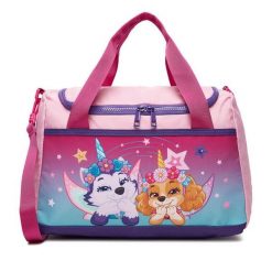 Torba weekendowa Paw Patrol. Czerwone torebki klasyczne damskie Paw Patrol, bez wzorów, bez dodatków. Za 89.99 zł.