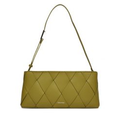Torebka Calvin Klein. Zielone torebki klasyczne damskie CALVIN KLEIN, bez wzorów, bez dodatków. Za 379.99 zł.