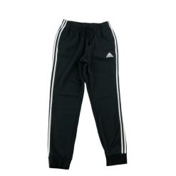 Spodnie dresowe Adidas męskie regular tapered. Czarne spodnie sportowe męskie Adidas, z dresówki. Za 122.16 zł.