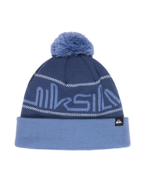 Czapka zimowa dla Mężczyzn PERFORMER SUMMIT Niebieski. Niebieskie czapki męskie Quiksilver, na zimę, bez wzorów, z materiału. Za 129.99 zł.