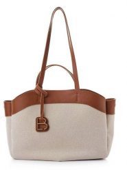 Lucky Bees Shopper bag w kolorze jasnobrązowo-beżowym - 42 x 22 x 19 cm rozmiar: onesize. Brązowe shopper bag damskie Lucky Bees, bez wzorów, z materiału, na ramię, bez dodatków. Za 117.73 zł.