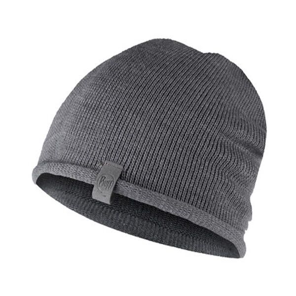 Czapka Lifestyle knitted Lekey przejściowa. Szare czapki męskie Buff, bez wzorów, z dzianiny. Za 77.99 zł.