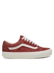 Vans Tenisówki Old Skool VN000D6WCRL1 Koralowy. Pomarańczowe trampki i tenisówki damskie Vans, bez wzorów, ze skóry. Za 229.99 zł.