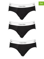 CALVIN KLEIN UNDERWEAR Slipy (3 pary) w kolorze czarnym rozmiar: XL. Czarne slipki męskie Calvin Klein Underwear, bez wzorów. Za 127.35 zł.