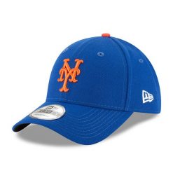 Czapka z daszkiem New Era MLB New York Mets. Niebieskie czapki męskie New Era, bez wzorów, sportowe. Za 177.00 zł.