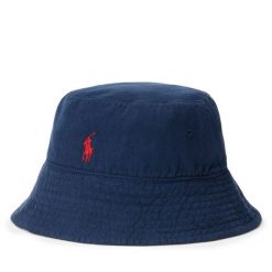 Kapelusz Polo Ralph Lauren. Niebieskie kapelusze damskie Polo Ralph Lauren, bez wzorów. Za 249.99 zł.