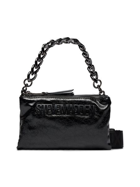 Steve Madden Torebka Bnicco SM13001162-BLK Czarny. Czarne torebki klasyczne damskie Steve Madden, bez wzorów, ze skóry, bez dodatków. Za 259.99 zł.