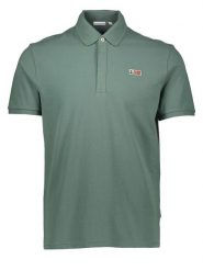 Napapijri Koszulka polo w kolorze khaki rozmiar: 3XL. Brązowe koszulki polo męskie Napapijri, xl, bez wzorów, z bawełny, bez ramiączek. Za 140.53 zł.