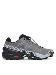 Salomon Buty do biegania Speedcross 6 Wide L41744100 Szary. Szare obuwie do biegania damskie Salomon. Za 649.99 zł.