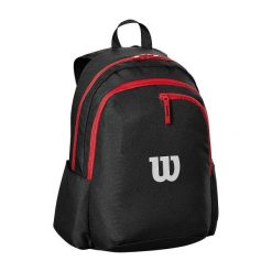 Plecak tenisowy Wilson Advantage Backpack. Czarne plecaki damskie Wilson, bez wzorów. Za 179.99 zł.