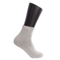Black Crown Pro skarpety nad kostkę gris 35-38. Białe skarpetki damskie BLACK CROWN, bez wzorów, z bawełny. Za 125.99 zł.