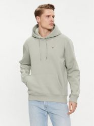 Tommy Jeans Bluza DM0DM09593 Szary Regular Fit. Szare bluzy bez kaptura męskie Tommy Jeans, m, z bawełny. Za 269.99 zł.