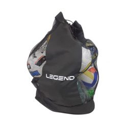 Torba na piłki Legend czarna 82507. Czarne torebki klasyczne damskie Legend, bez wzorów, z nylonu, bez dodatków. Za 69.90 zł.
