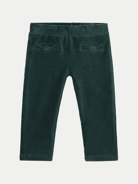 Mayoral Spodnie materiałowe 514 Zielony Regular Fit. Zielone spodnie dziewczęce Mayoral, z bawełny. Za 59.99 zł.