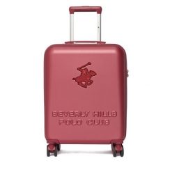 Walizka kabinowa Beverly Hills Polo Club. Czerwone walizki Beverly Hills Polo Club, bez wzorów. Za 299.99 zł.