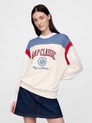 GAP Bluza w kolorze kremowym rozmiar: XL. Brązowe bluzy bez kaptura damskie GAP, xl. Za 136.13 zł.
