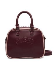 Guess Torebka V6BZ03 W4541 Bordowy. Czerwone torebki klasyczne damskie Guess, z aplikacjami, ze skóry, bez dodatków. Za 294.99 zł.