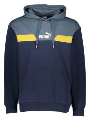 Puma Bluza "Power" w kolorze granatowym rozmiar: M. Niebieskie bluzy z kapturem męskie Puma, m. Za 122.96 zł.