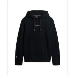 Bluza z kapturem Superdry Code Surplus. Czarne bluzy z kapturem męskie Superdry., l, z bawełny. Za 249.00 zł.