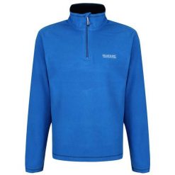 Bluza Polarowa z suwakiem Męska Thompson. Niebieskie bluzy z kapturem męskie Regatta, na zimę, l, z materiału. Za 88.99 zł.