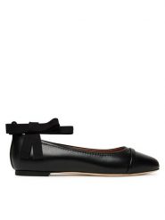 MALONE SOULIERS Baleriny Sabina 5-4 Czarny. Czarne baleriny damskie MALONE SOULIERS, bez wzorów, ze skóry, bez obcasa. Za 1,649.00 zł.